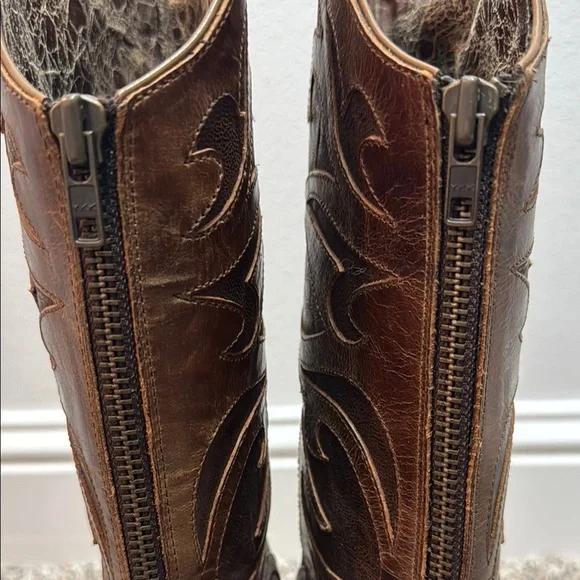 Ariat Genuine Leather Cowboy Boots - Picture 12 of 16